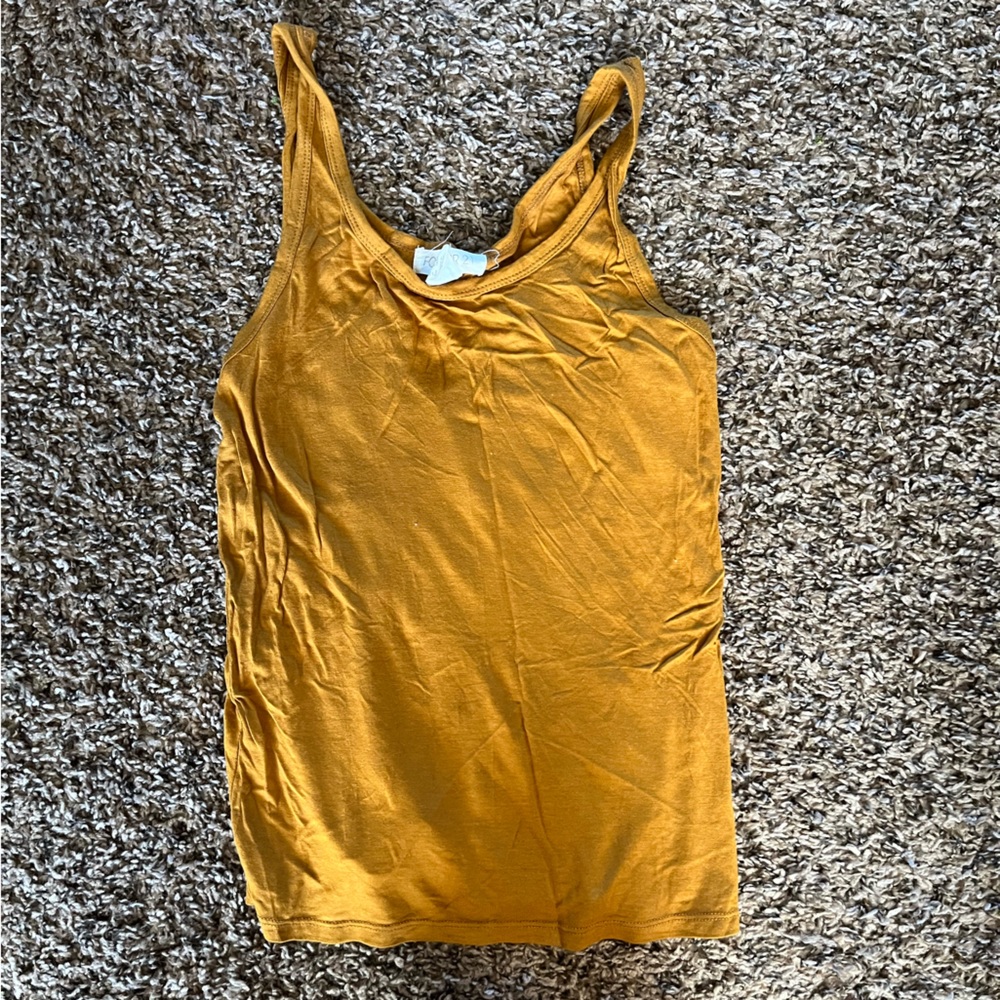 Mustard Tank Top